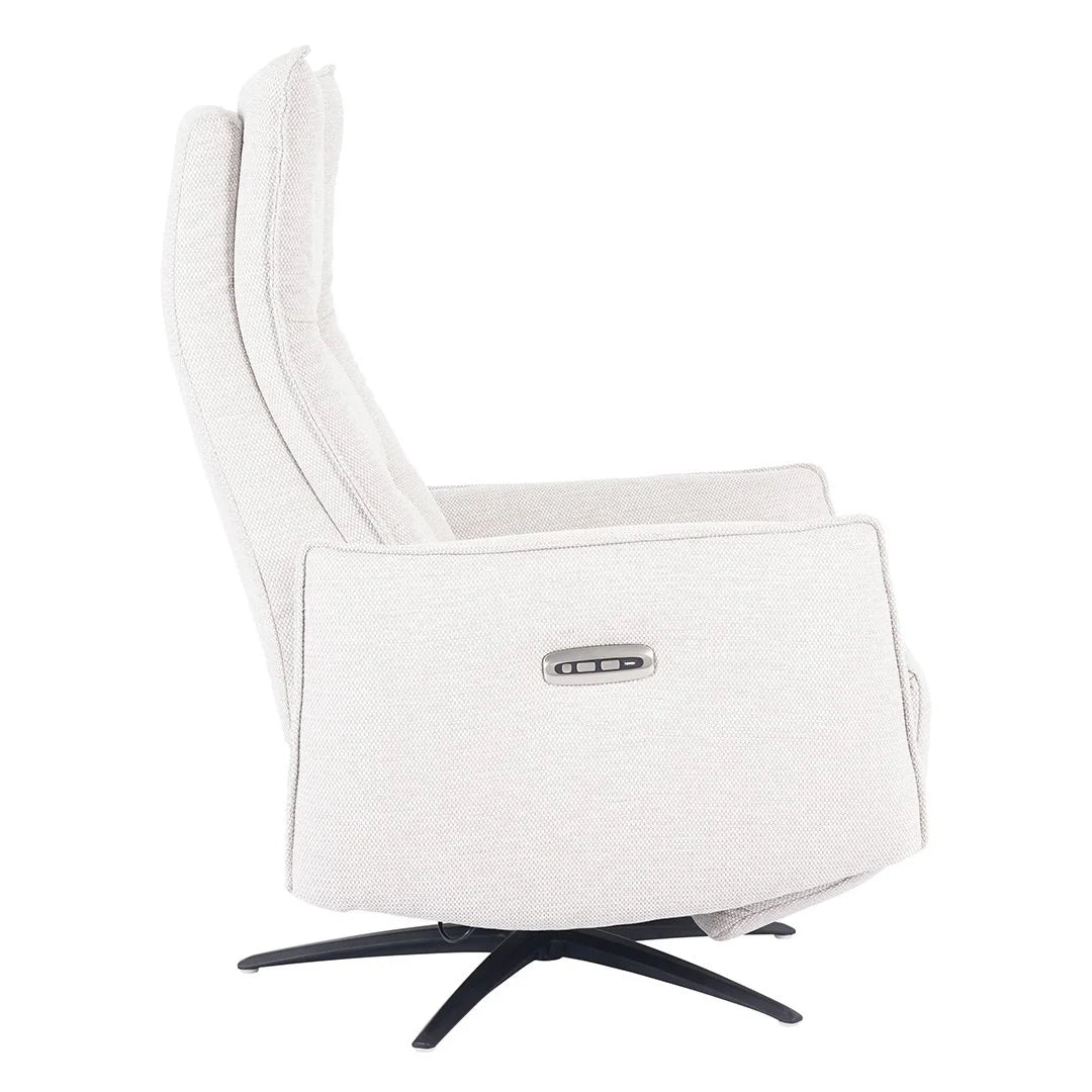 Laguna Recliner Chair - Latte Fabric