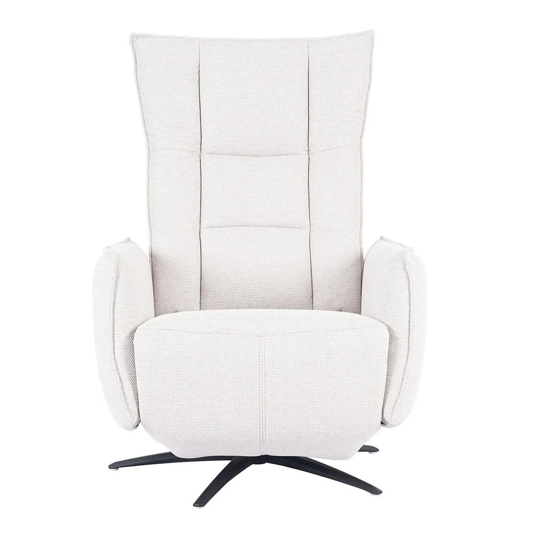 Laguna Recliner Chair - Latte Fabric