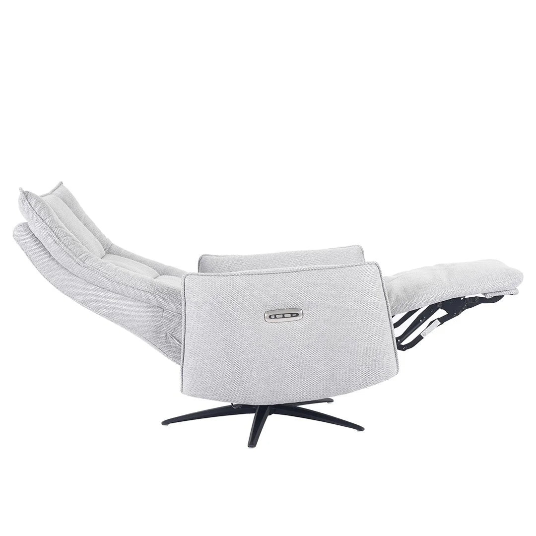 Laguna Recliner Chair - Light Grey