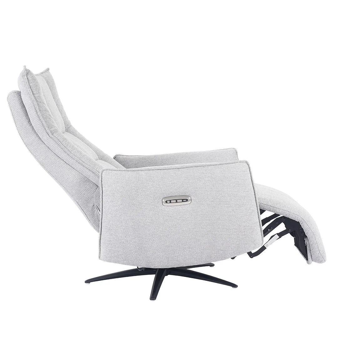 Laguna Recliner Chair - Light Grey
