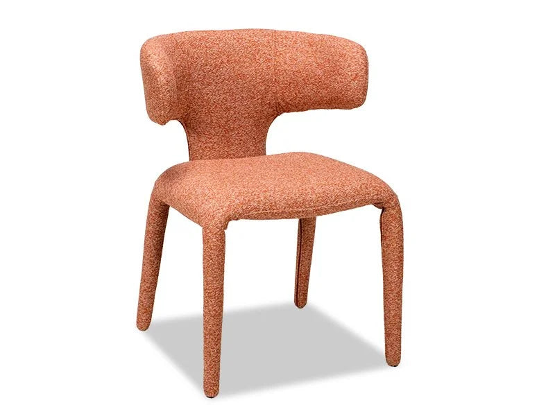 Layla Dining Chair - Boucle Terracotta