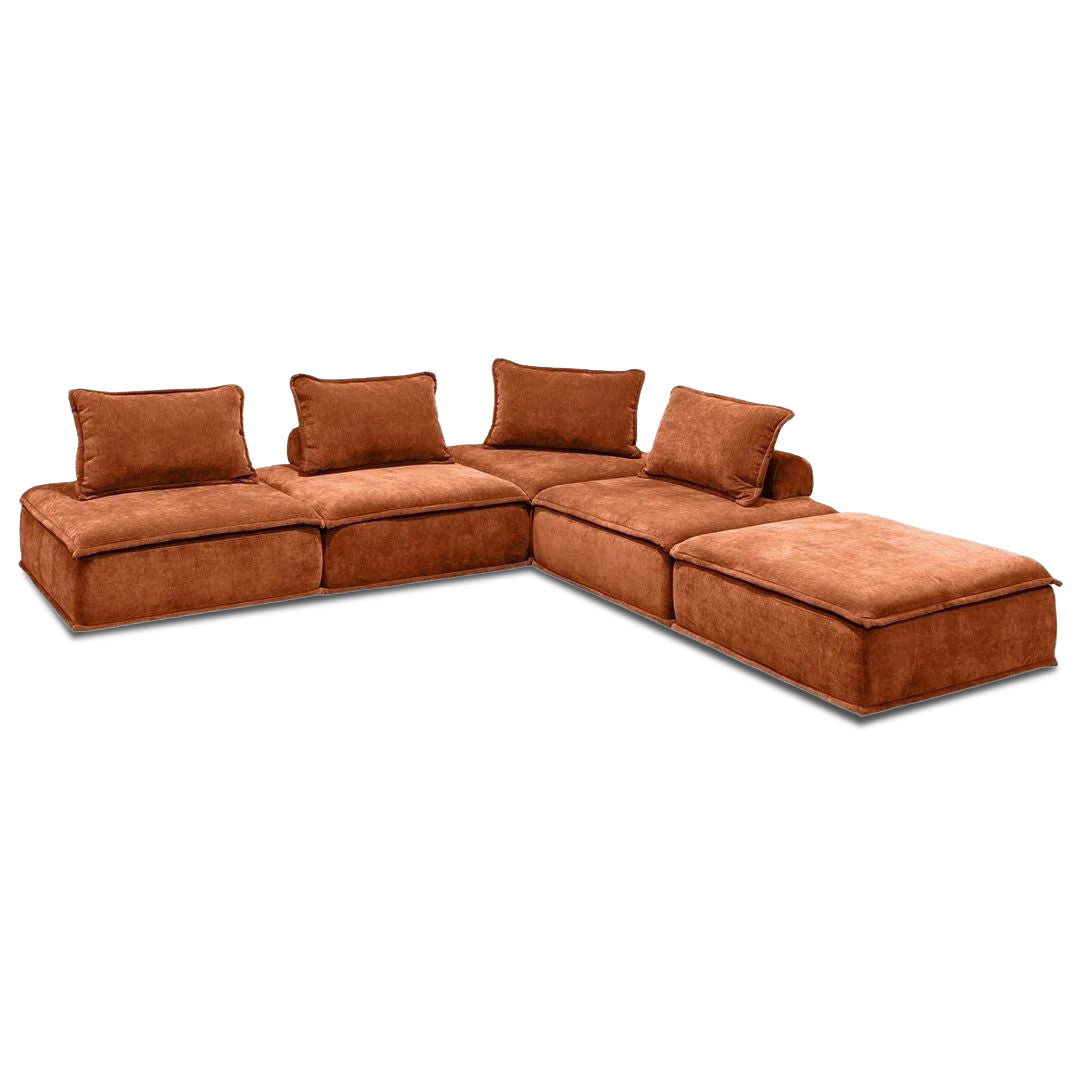 Lumen Modular Seater - Terracotta