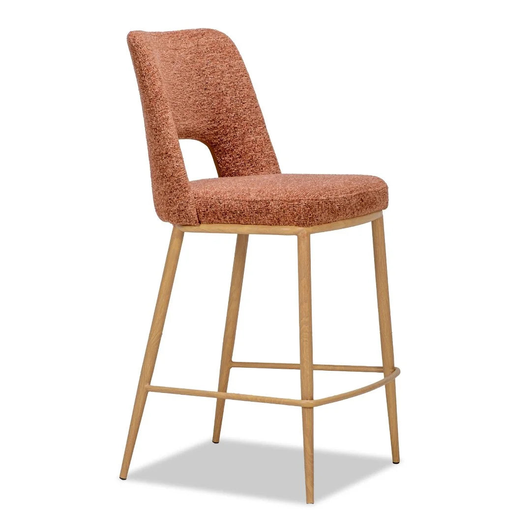 Madden Barstool - Terracotta