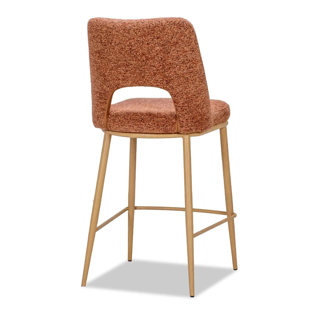 Madden Barstool - Terracotta
