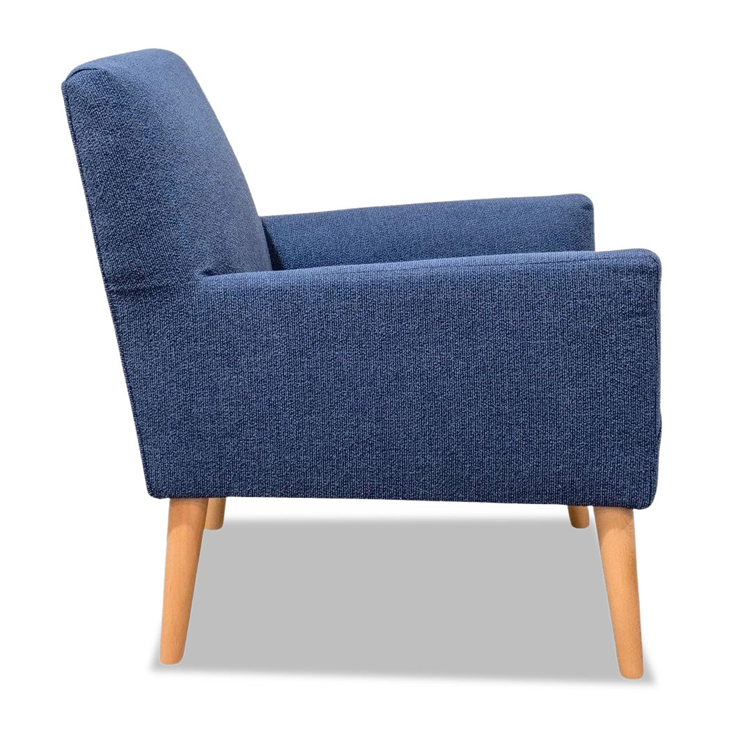 Madrid Accent Chair - Dark Blue