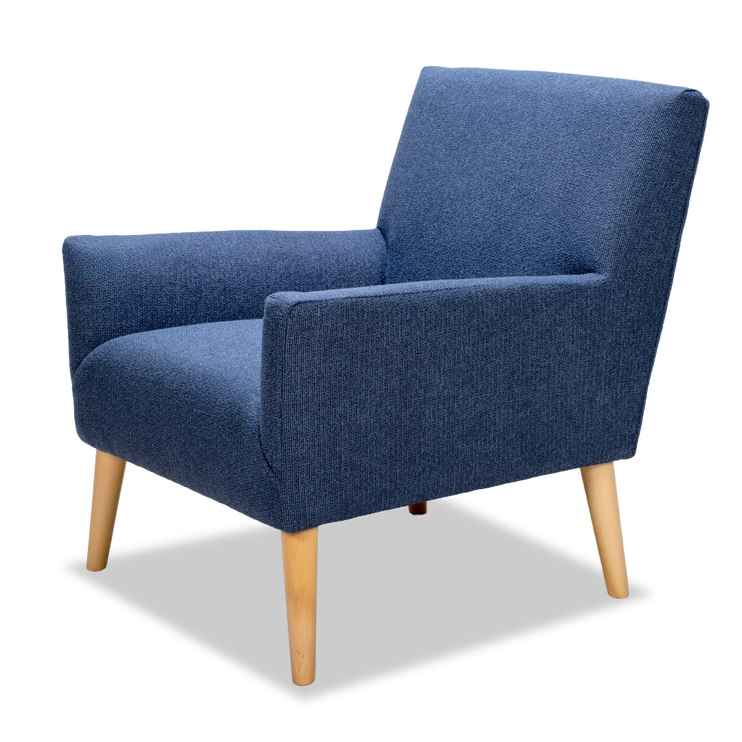 Madrid Accent Chair - Dark Blue