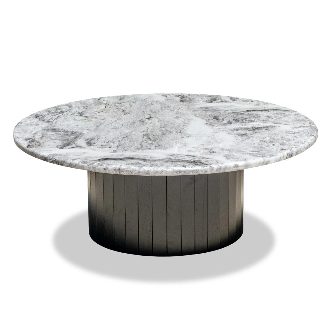 Maison Round Coffee Table - Black