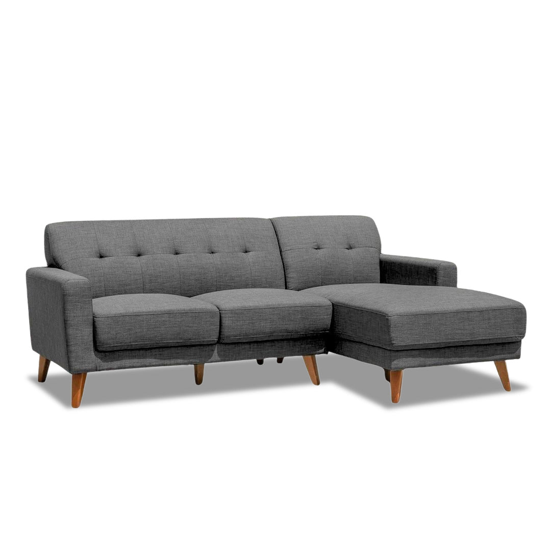 Matera Chaise - Dark Grey