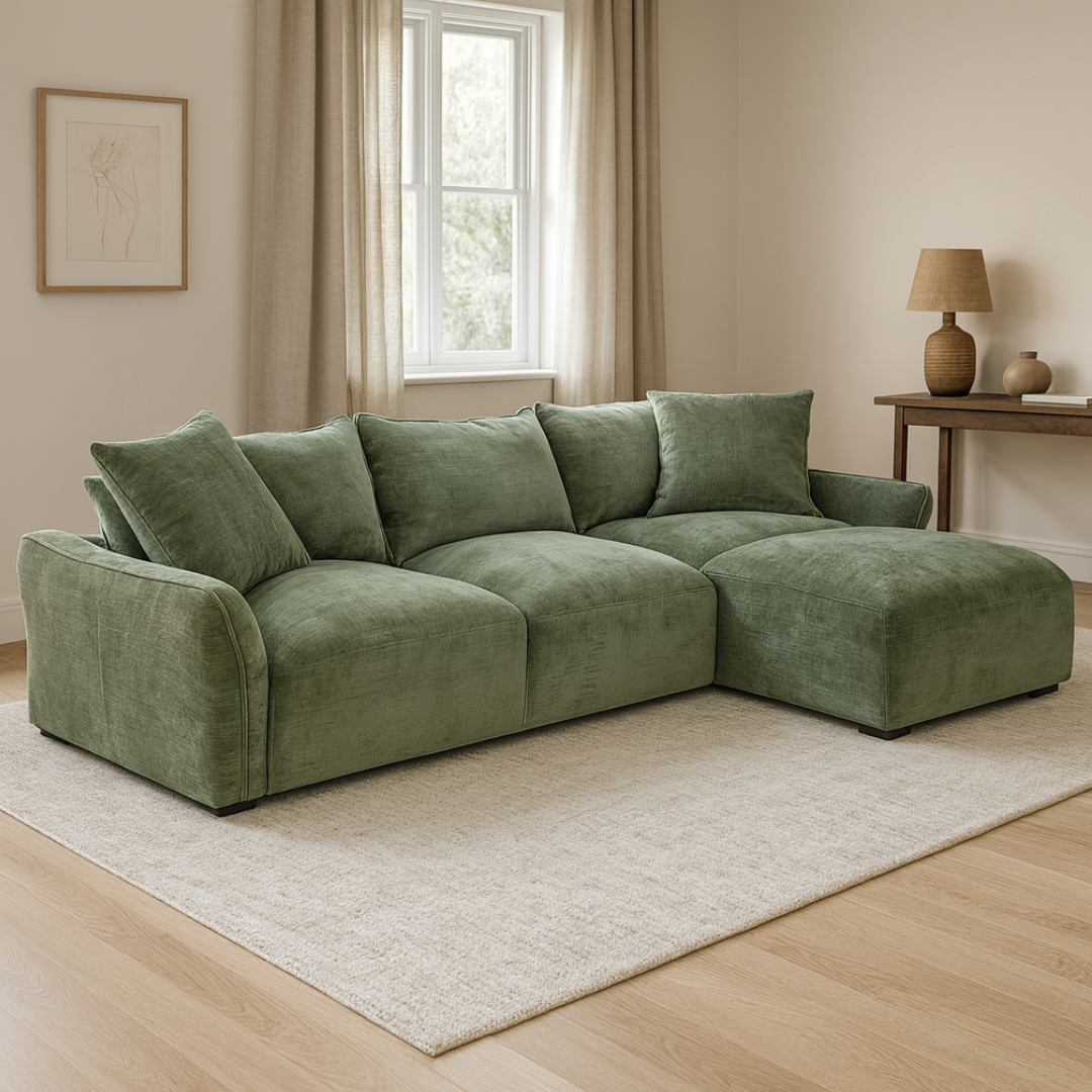 Calvin Chaise - Mint Green