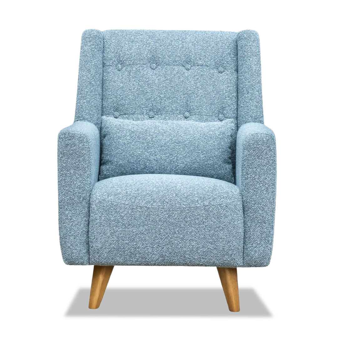 Mimi Accent Chair - Lisa Egg Blue