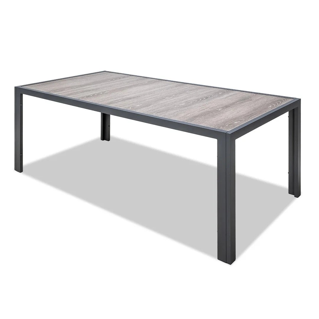 Ningaloo Ceramic 1855 Dining Table - Gunmetal