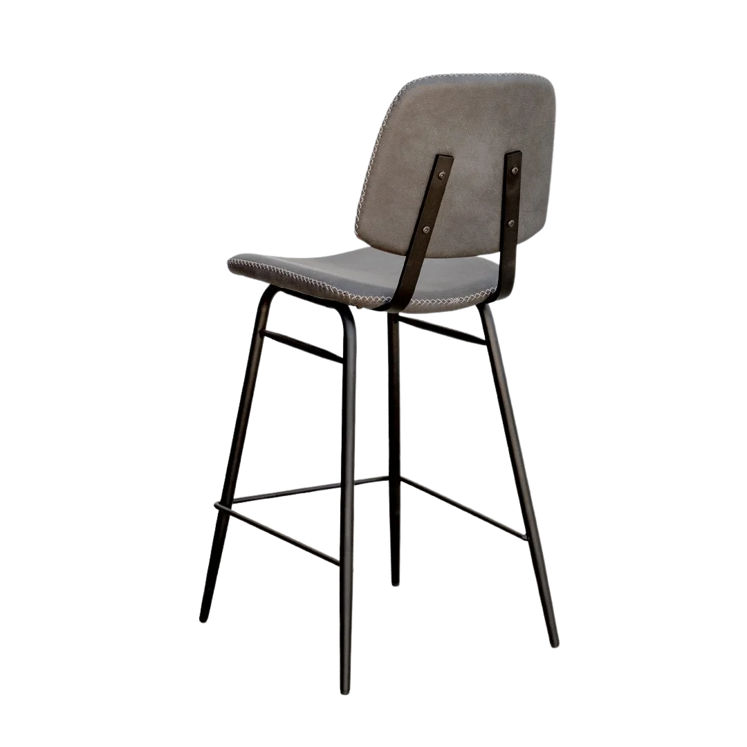 Oscar Barstool -  Light Grey