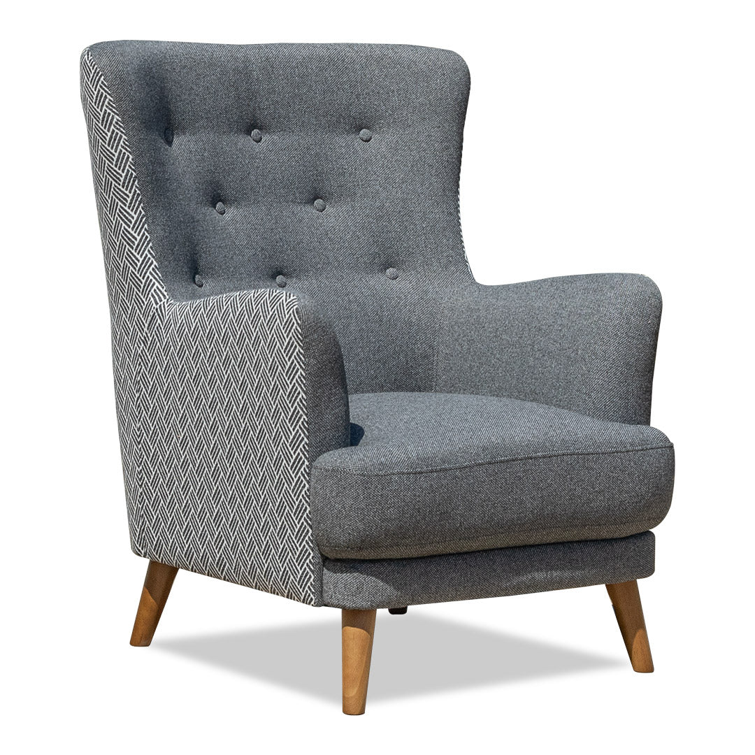 Parla Accent Chair - Iron
