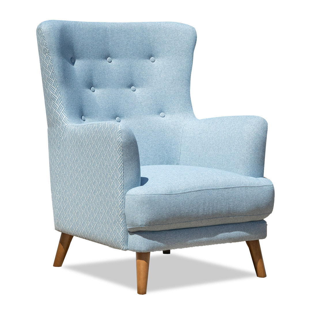 Parla Accent Chair - Sky
