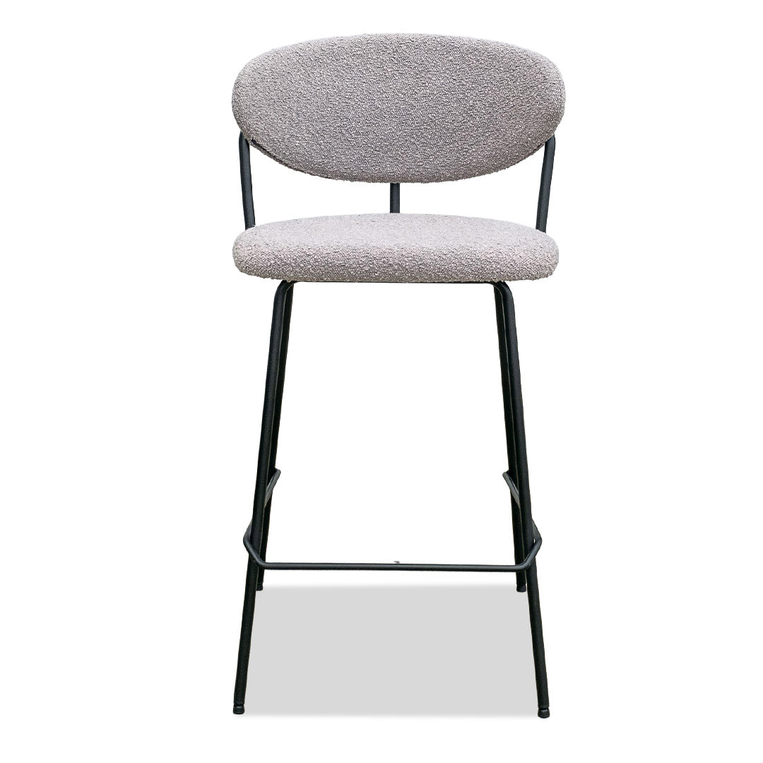 Pedro Bar Stool - Light Grey