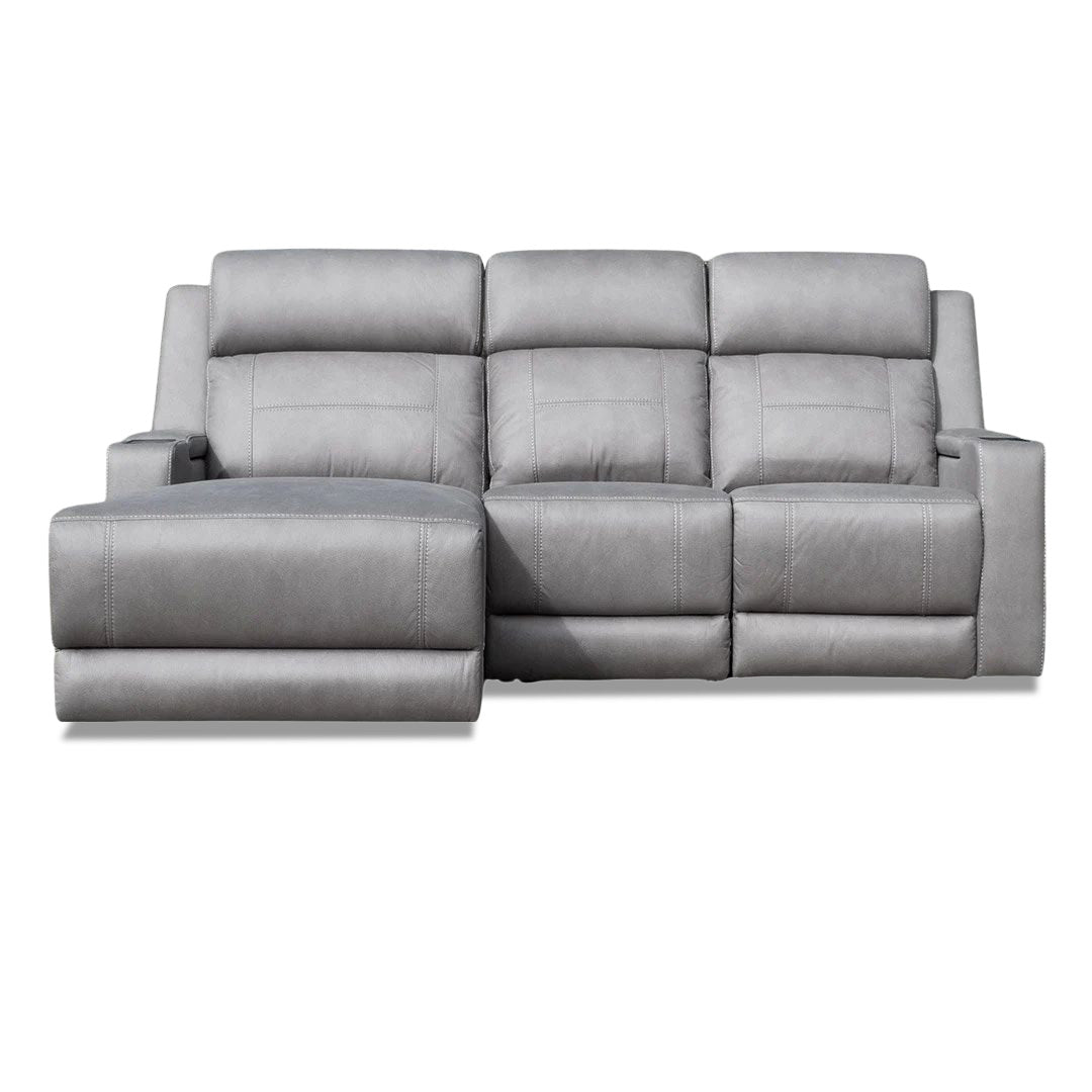 Quinn Recliner Chaise - Ash