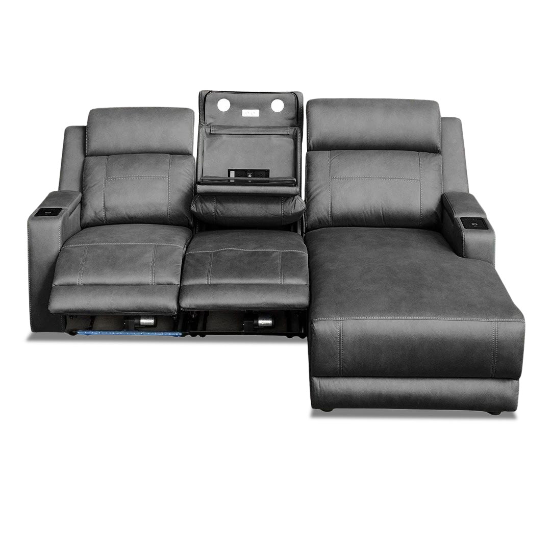 Quinn Recliner Chaise - Jet