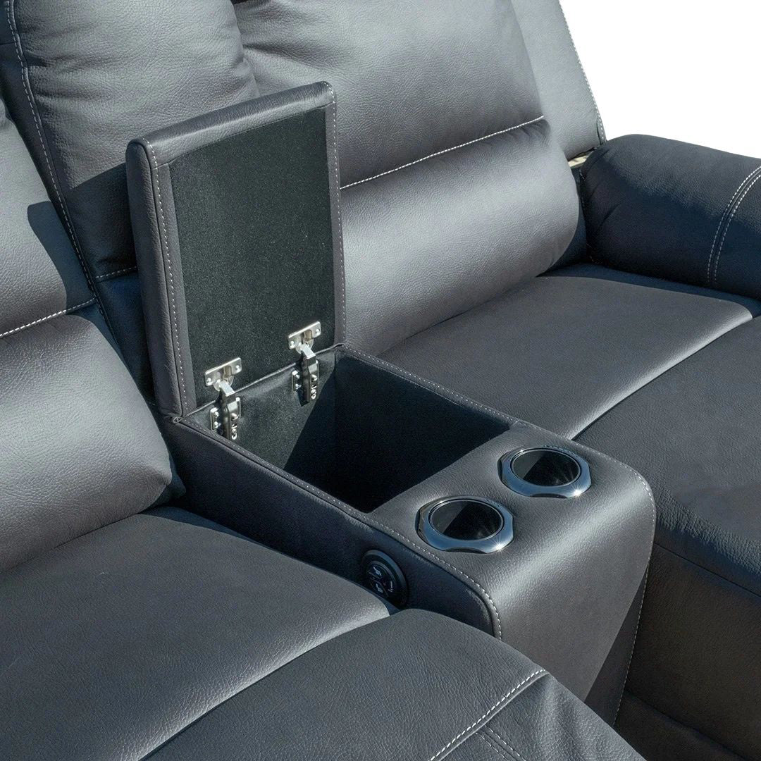 Rubix Theatre Chaise - Black