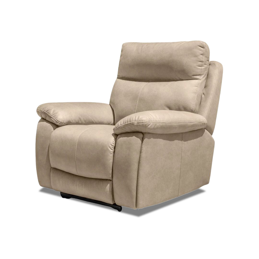 Redgate 1 Seater Triple Motor Electric Recliner  - Latte