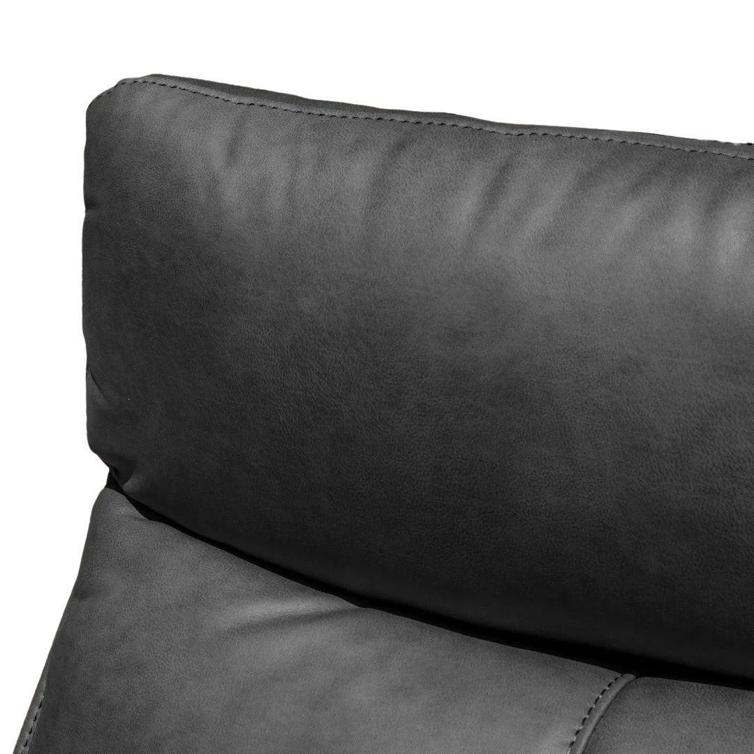 Redgate 1 Seater Triple Motor Electric Recliner  - Black