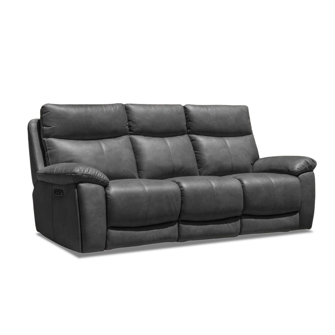 Redgate 3 Seater Triple Motor Electric Recliner - Black