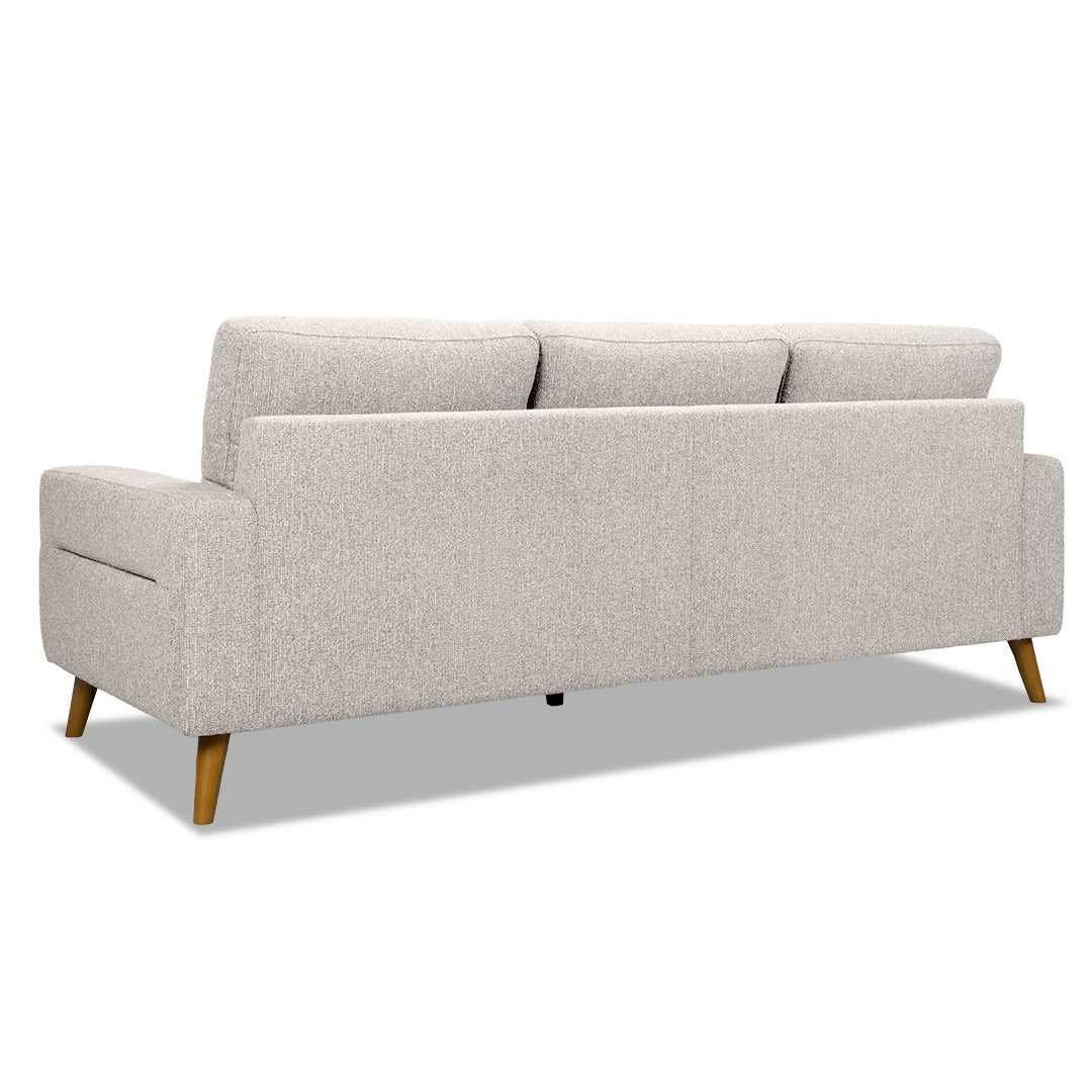 Rhine 3 Seat Sofa - Coffee