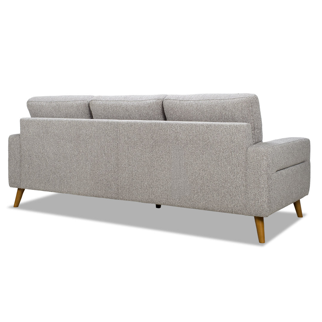 Rhine 3 Seat Sofa - Grey