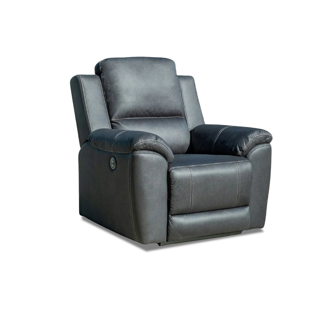 Rubix Electric Recliner - Jet (Black)