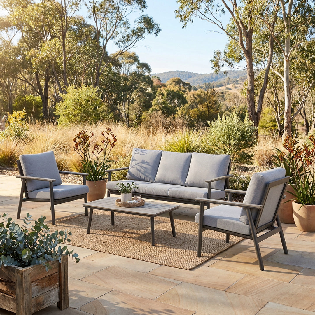 Saba 4 Piece Outdoor Setting