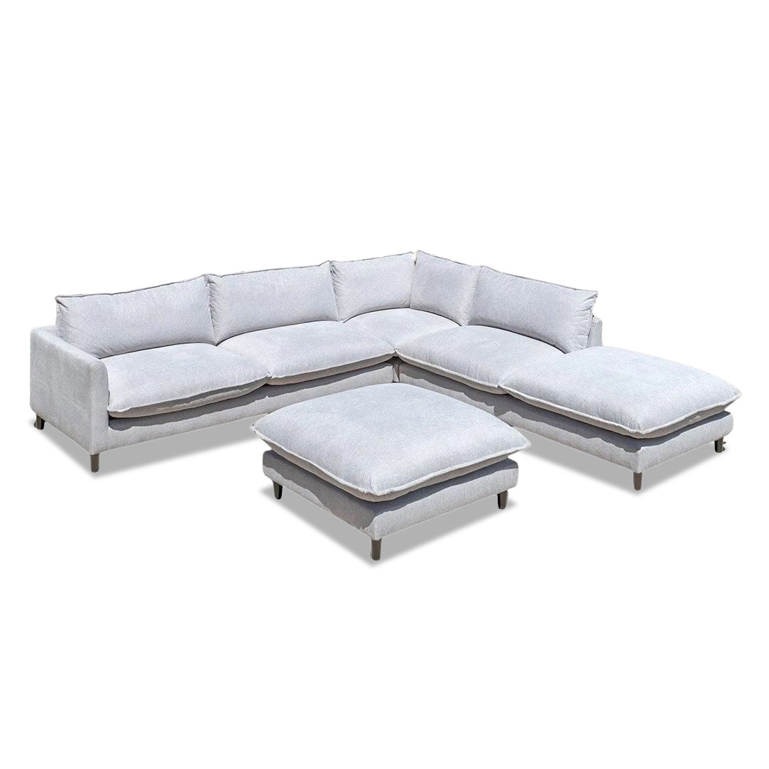 Santorini Chaise - Light Grey
