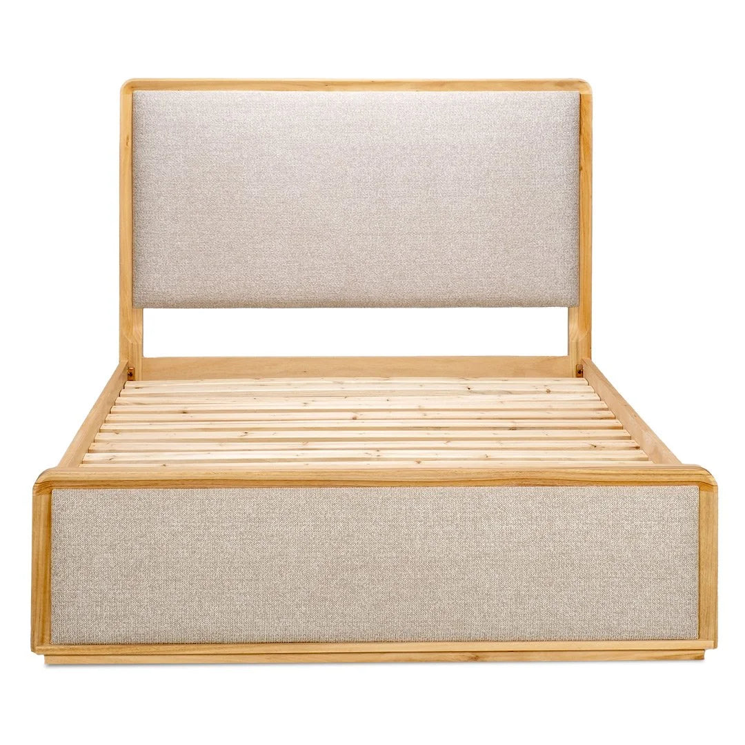 Serpentine Queen Bed