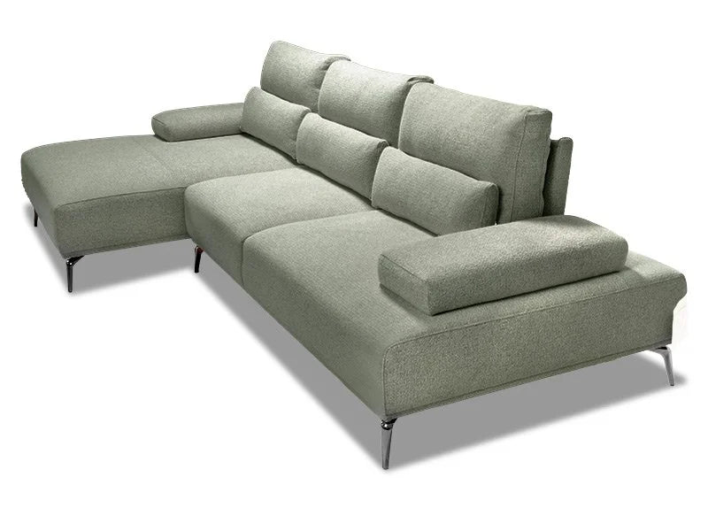 Solar 3 Seater Chaise - Green