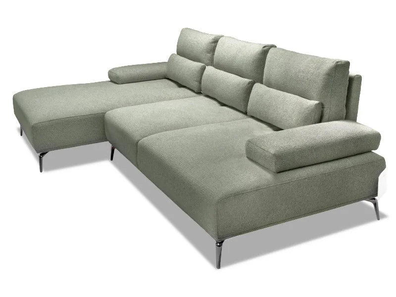 Solar 3 Seater Chaise - Green