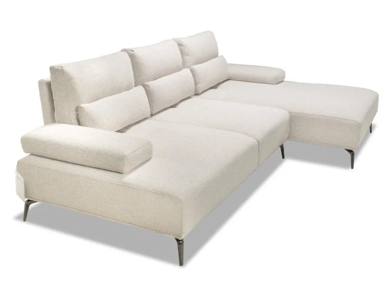 Solar 3 Seater Chaise - Latte