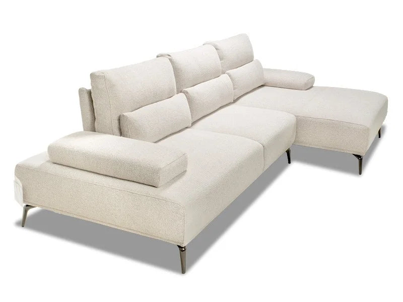 Solar 3 Seater Chaise - Latte