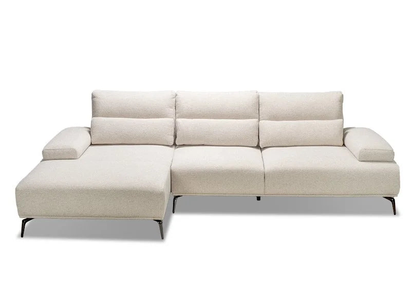 Solar 3 Seater Chaise - Latte