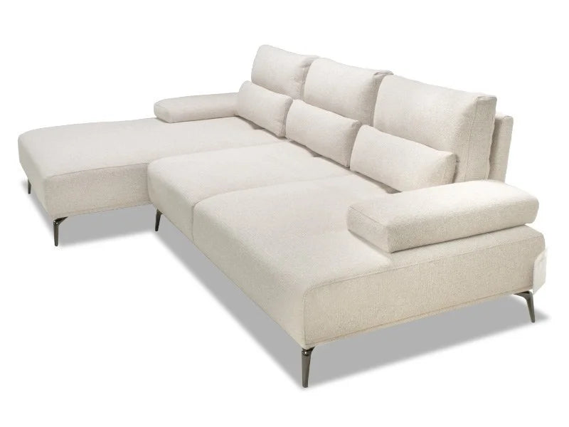 Solar 3 Seater Chaise - Latte