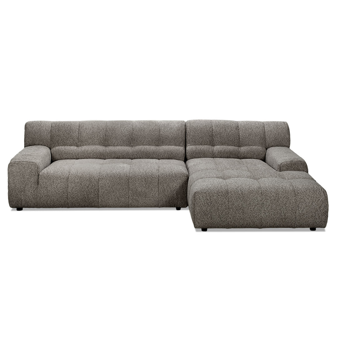 Stellar 2.5 Seat with Chaise - Storm