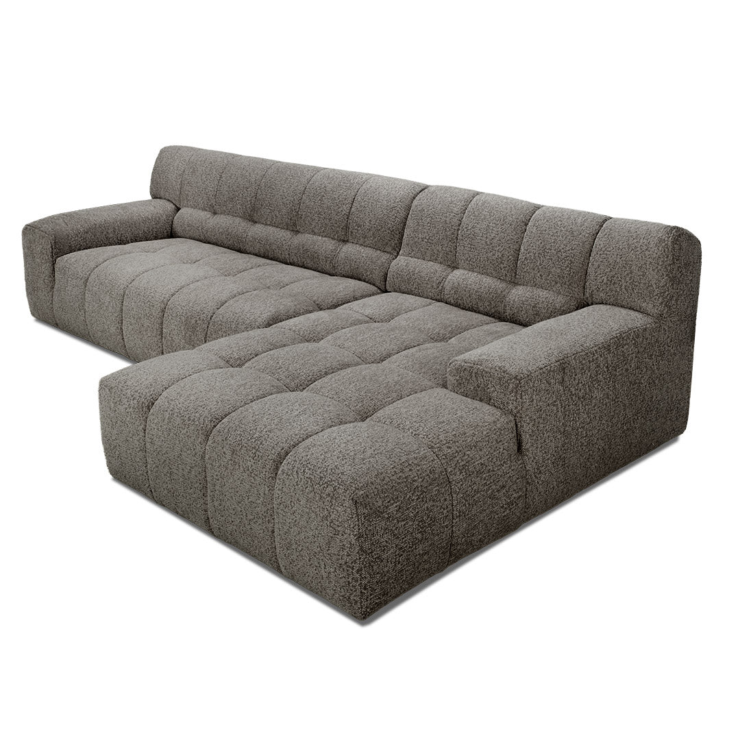 Stellar 2.5 Seat with Chaise - Storm