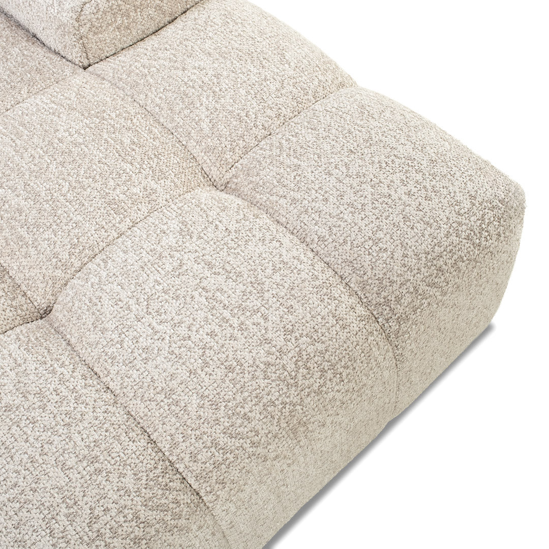 Stellar 2.5 Seat with Chaise - Cobblestone