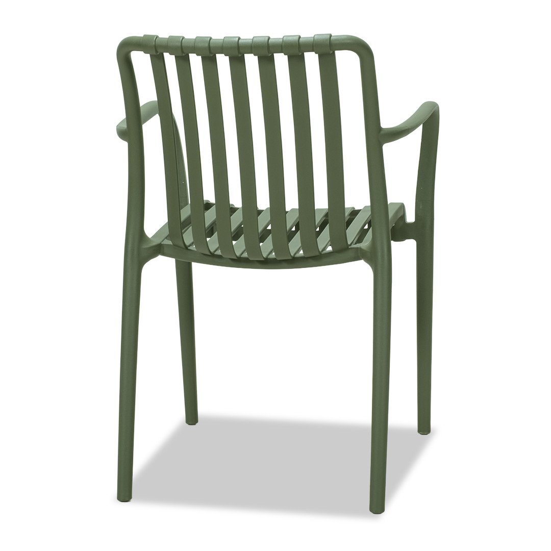 Surf Outdoor Dining Chair - Green