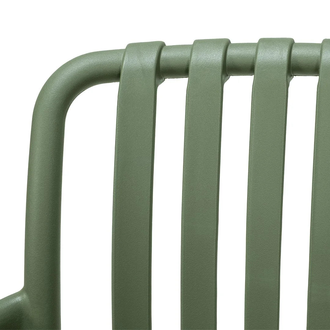 Surf Outdoor Dining Chair - Green