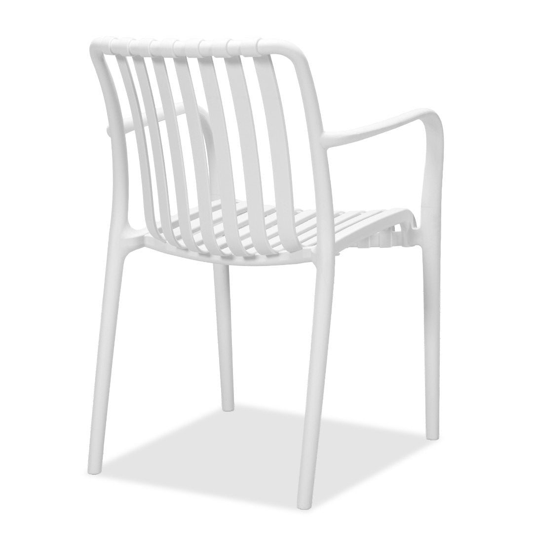 Surf Outdoor Dining Chair - White