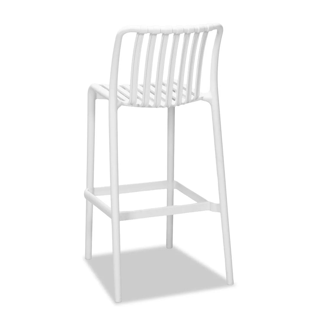 Surf Outdoor Barstool - White