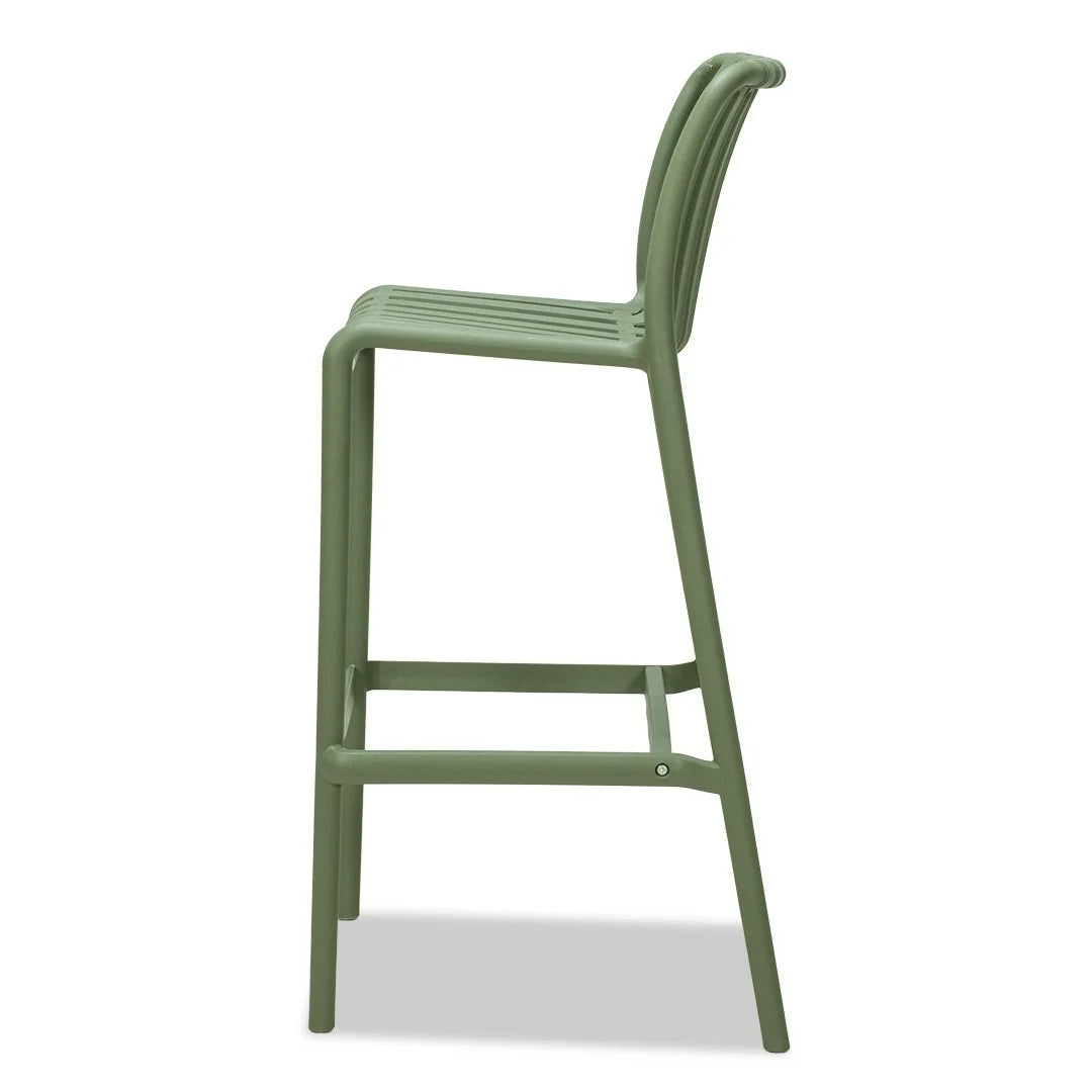 Surf Outdoor Barstool - Green