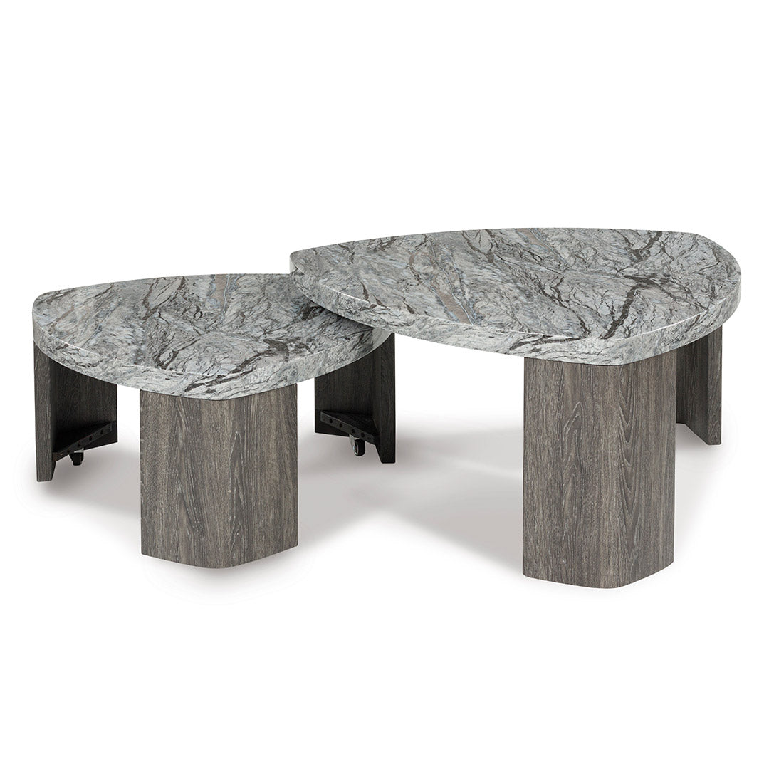 Surmour Stacked Cocktail Table