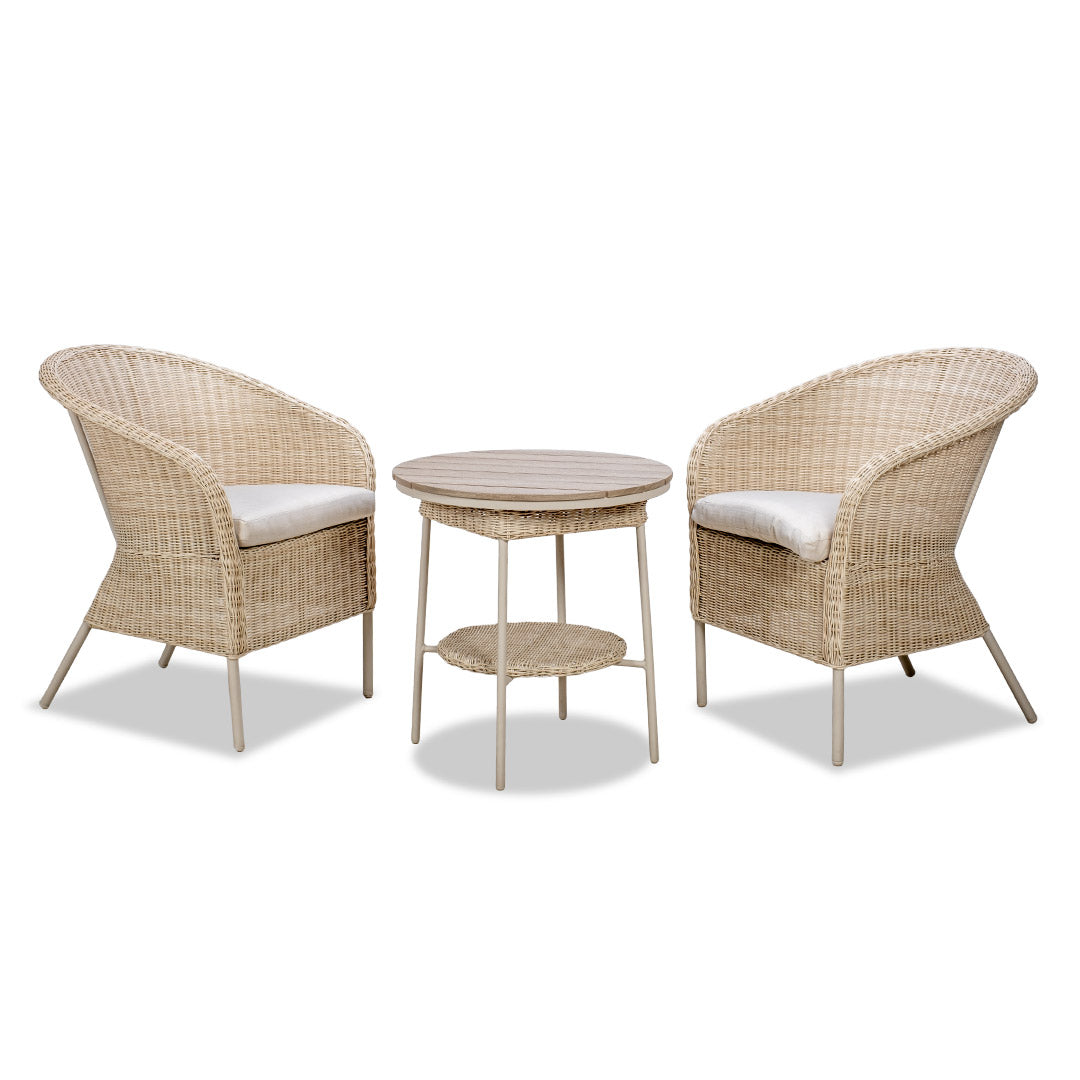 Tika 3 Piece Bistro Set