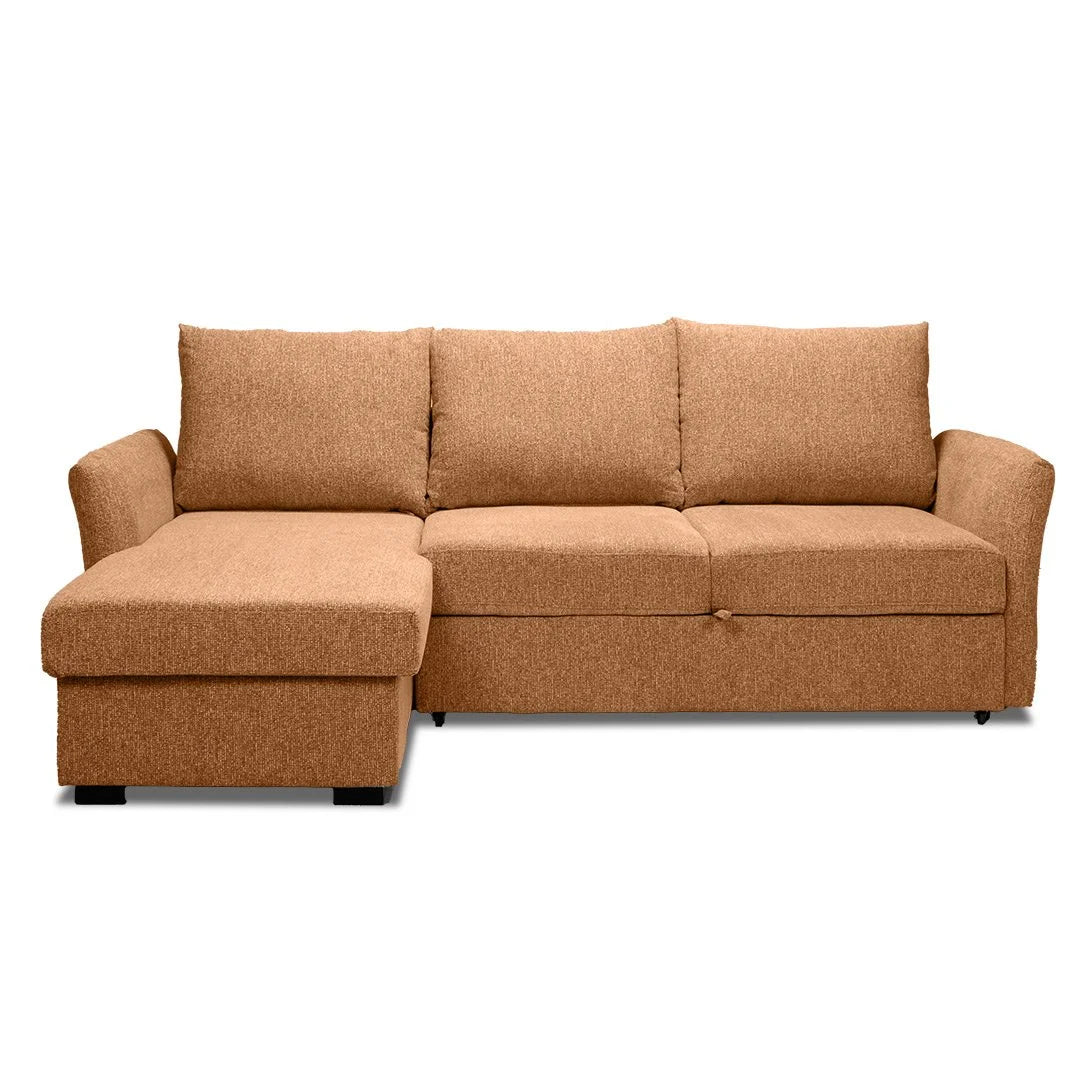 Time Pull Out Sofa Bed - Terracotta