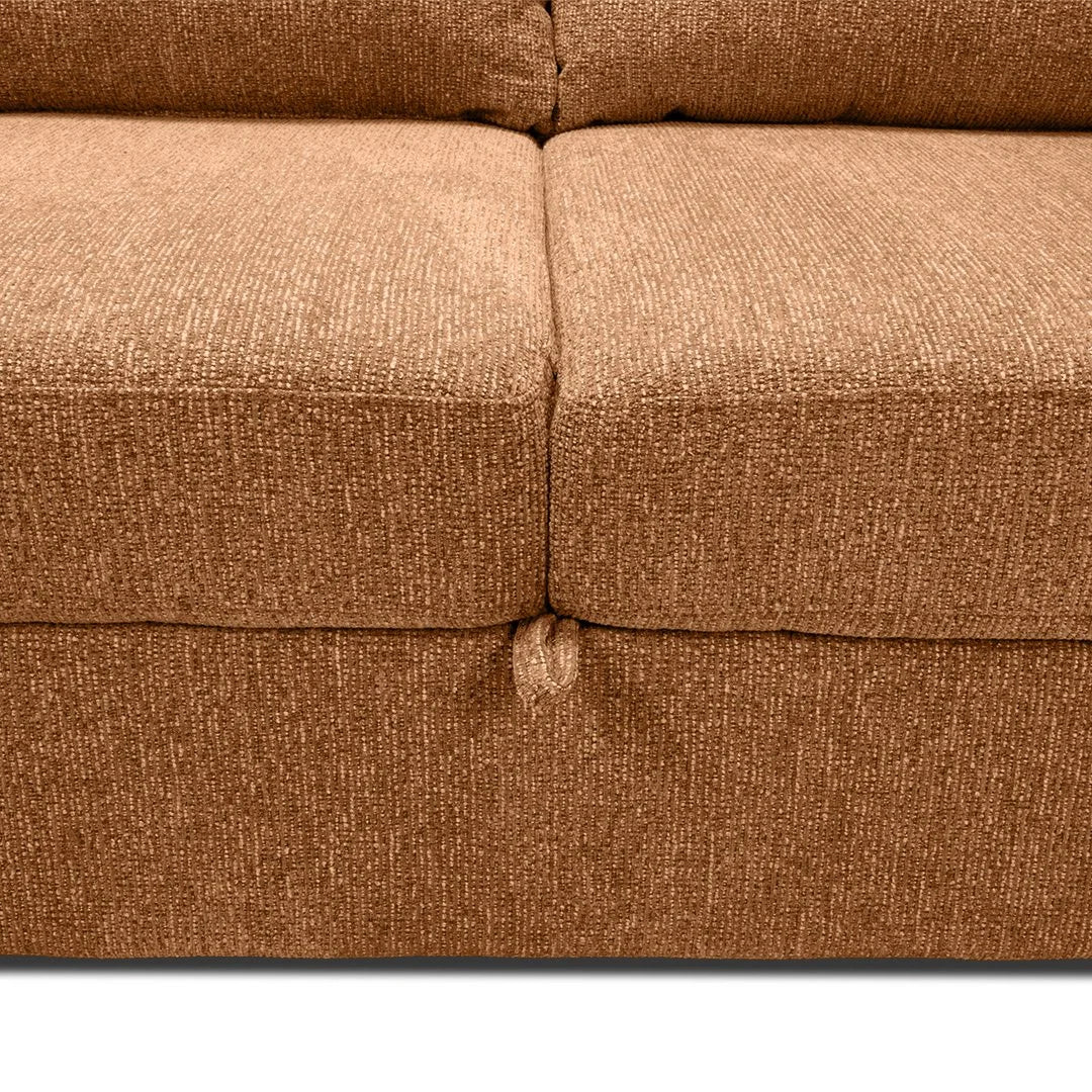 Time Pull Out Sofa Bed - Terracotta