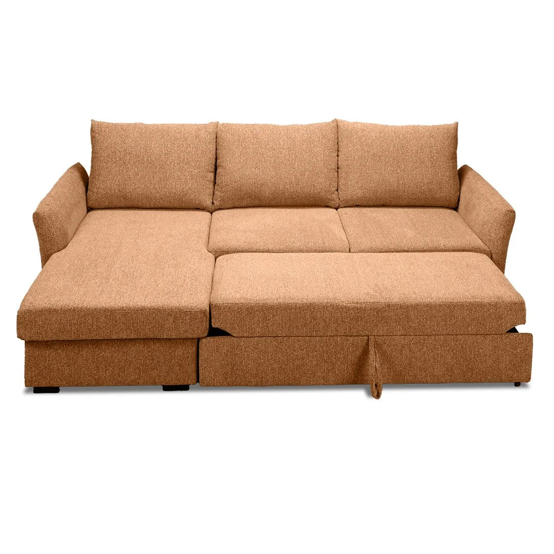 Time Pull Out Sofa Bed - Terracotta